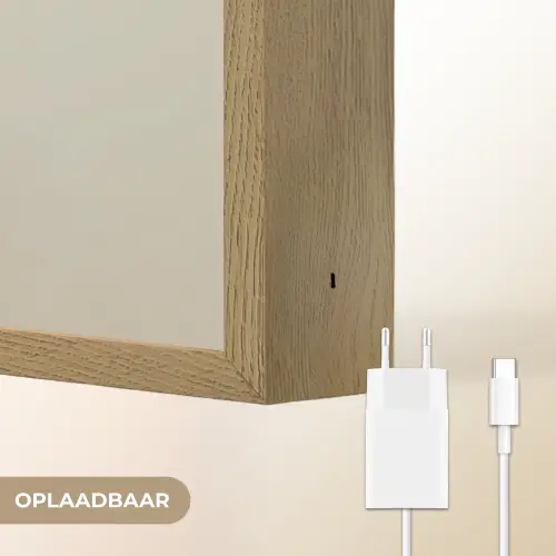 Bril - Hond - Kok Light Box met batterij (Wandlamp) middel -USP_websiteoplaadbaarNL