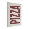 Pizza - Vintage - Decoratie - Japandi PET vilt klein -3d