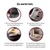 Kerstsfeer - Landelijk - Rood Inductie beschermer vinyl 3mm klein -zzzzzzz-cc-werking