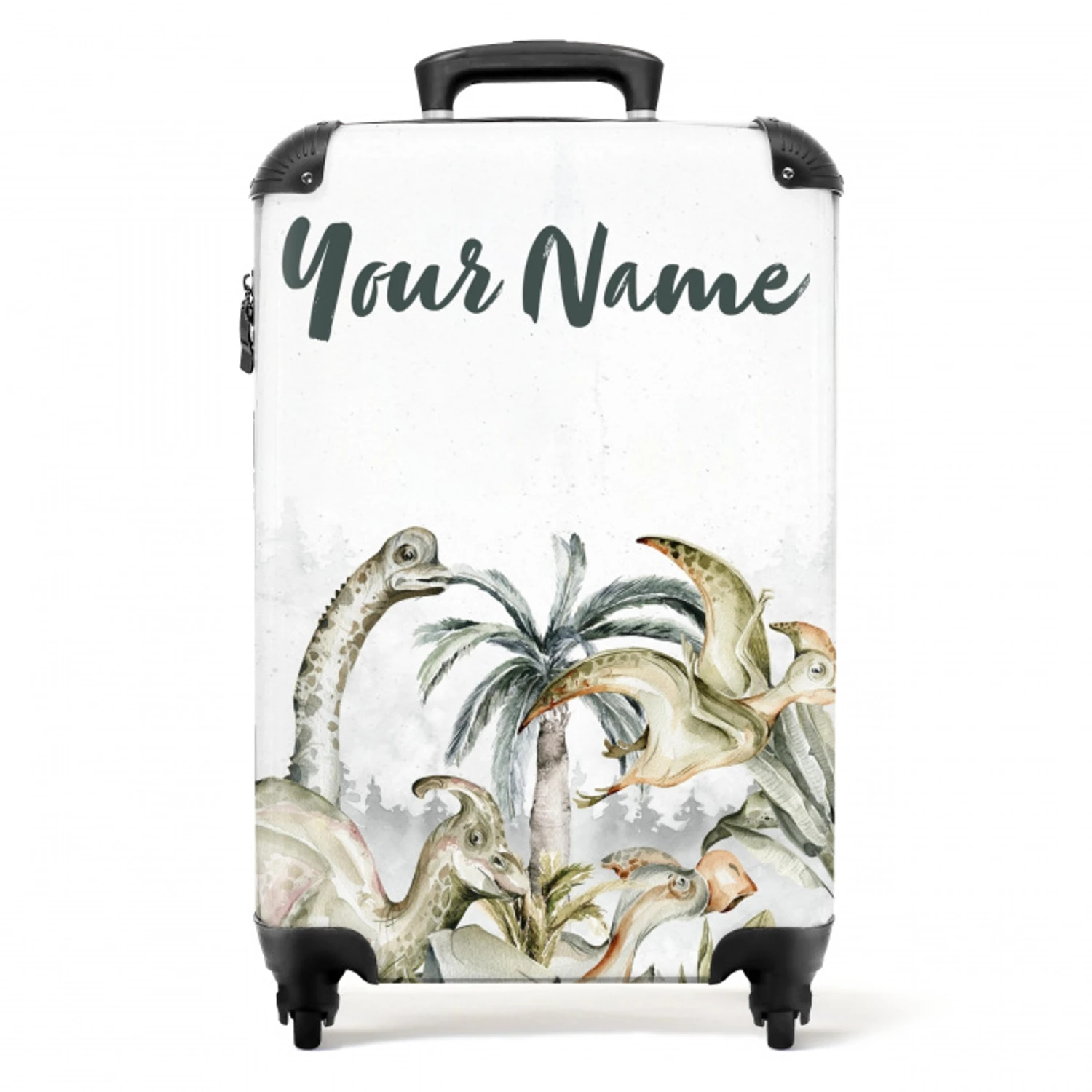 Dino Jungle NBS - Handbagage koffer - Kinderen Unisex middel -productfoto_recht
