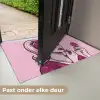 Vintage - Vrouw - Roze Deurmat klein -USP_NL