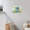 Gieter - Lavendel - Bloesems tuinposter los doek klein -sfeer8