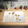 Verbleekte Bloemendans Inductie beschermer vinyl 3mm klein -sfeer5