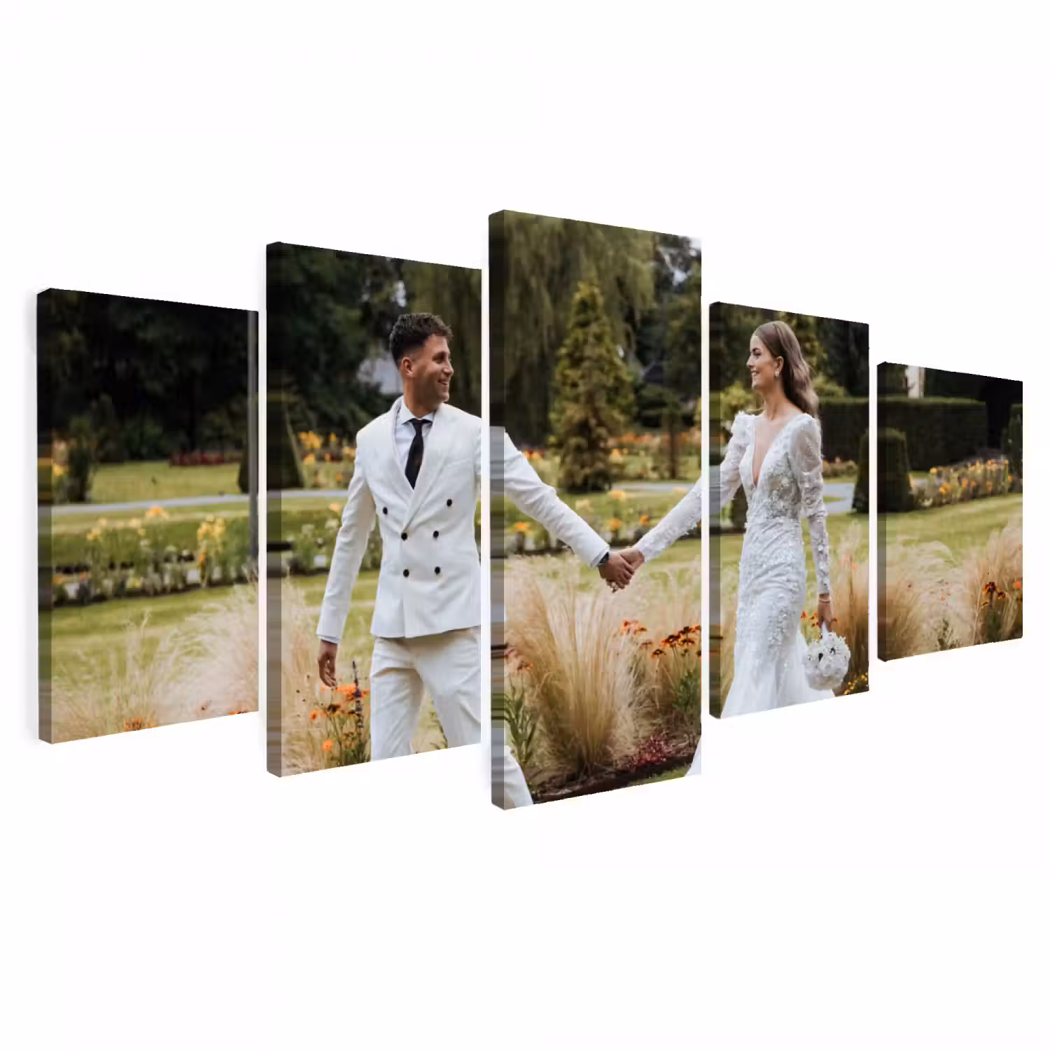 Foto auf Leinwand - Fünfteiler – 100×50 cm