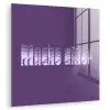 Mucho amor - Paars - Grafisch plexiglas 5mm klein -zzzproduct_nieuw