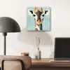 Giraffe - Illustratie - Bruin - Minimalistisch plexiglas 5mm klein -sfeer6