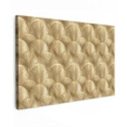 Patroon - Waaier -  Goud canvas 2cm klein 34 -z3d
