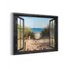 Doorkijk - Strand - Zee - Zand - Water - Helmgras - Duinen plexiglas 5mm klein -z3d