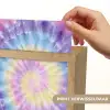Spiraal - Tie dye - Pasteltinten Light Box met kabel (Kinderlampje) klein -USP_websiteprintNL
