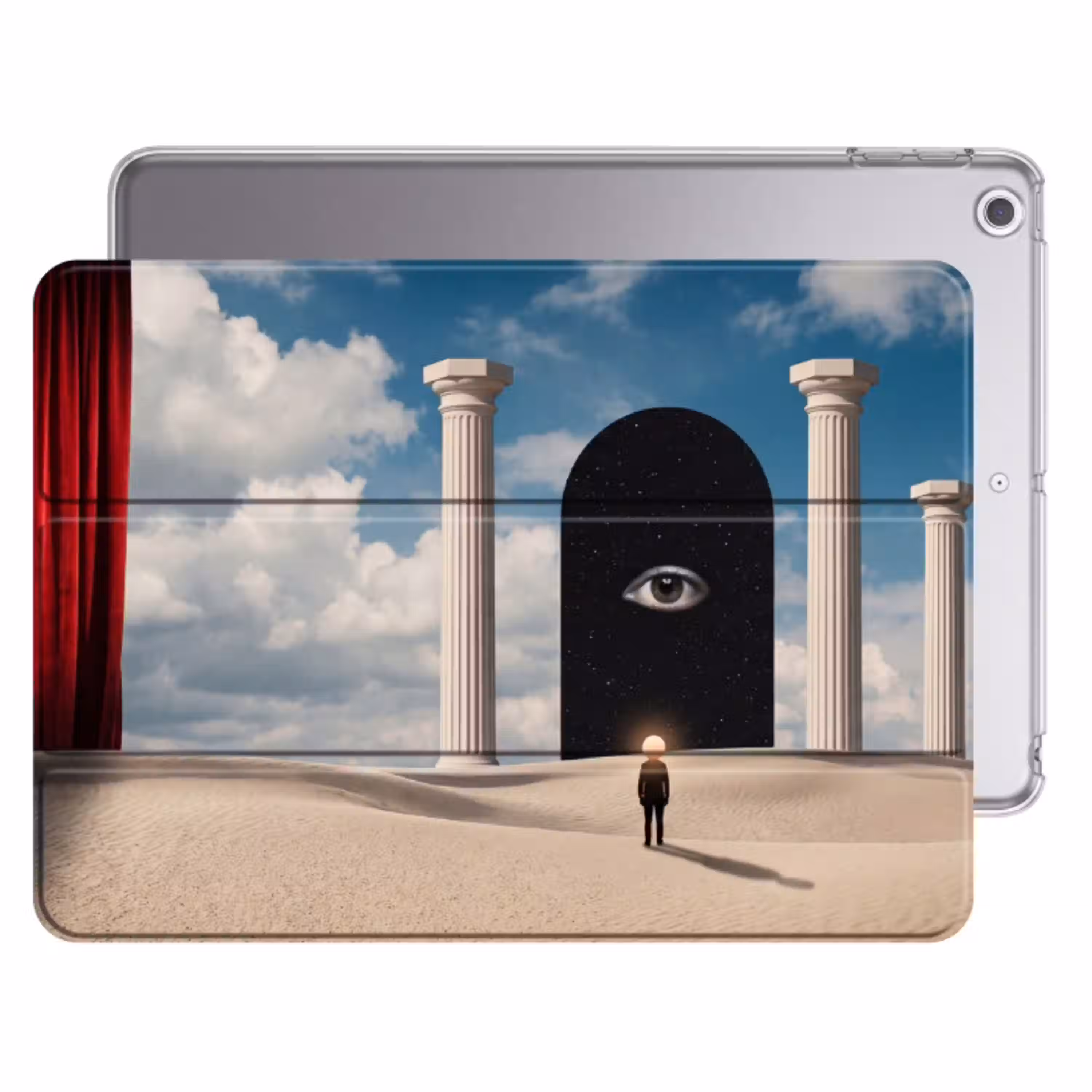 Droom - Woestijn - Oog Apple iPad 2017 middel -threedimensional_3d_global