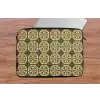 Ornament - Patroon - Groen laptophoes neopreen klein 279 -tafel