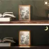Kolibrie - Vogels - Bloemen - Planten Light Box met kabel (Tafellamp) klein -sfeer3
