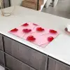 Lollies - Hartjes - Roze Inductie beschermer vinyl 3mm klein -sfeer8