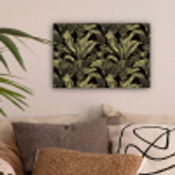Botanisch - Bladeren - Groen canvas 2cm klein 34 -sfeer1