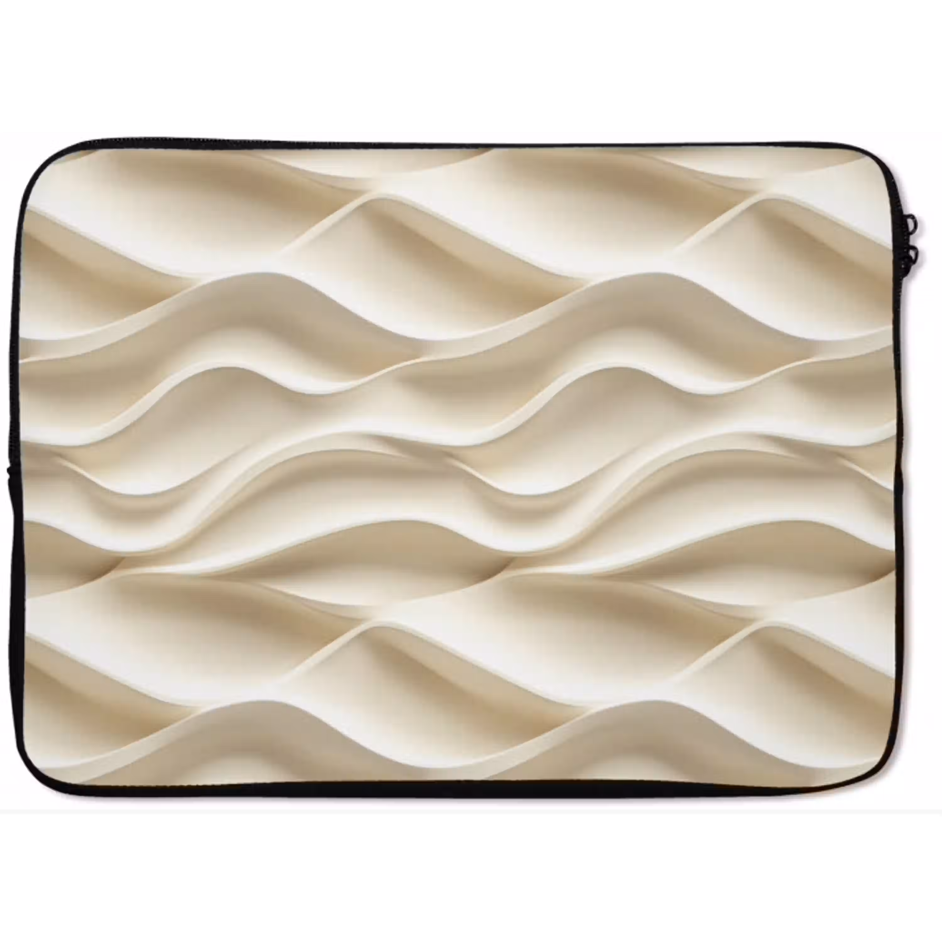 Lijnen - Golvend - Crème laptophoes neopreen klein 279 -zkaufland3dotto
