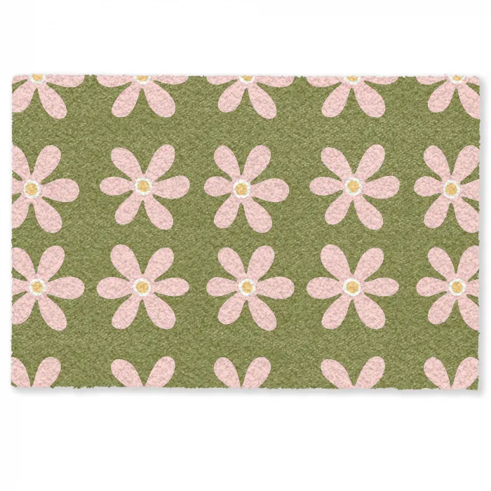 Bloem - Modern - Groen Deurmat klein 898 -zkaufland3d