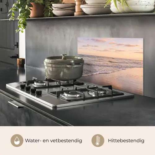 Strand - Branding - Wolken keuken achterwand spatscherm klein -usp_NL