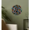 Glasachtig - Levendige - Stenen Wandcirkel plexiglas klein 852 -sfeer3