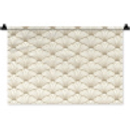 Klassiek - Art - Beige Wandkleed katoen klein 269 -zz3d