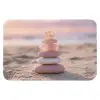 Stenen - Zand - Roze Badmat klein -3d