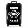 Born to Game NBS - Handbagage koffer - Unisex middel -productfoto_recht