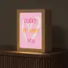 Lucky - Love - Valentijn - Roze Light Box met kabel (Tafellamp) klein -z3d_website