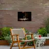 Prosecco - Bubbels - Sfeervol - Drank Tuinposter op houten frame 2 cm dik klein -sfeer3