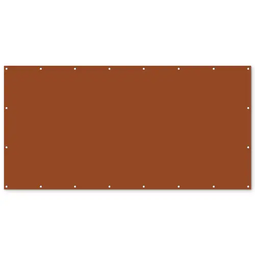 Terracotta - Bruin - Palet - Effen - Kleuren - Kleur Balkonbeschermer Duitsland klein 596 -zz_3d