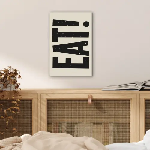 Eten - zwart - Japandi - Wit aluminium wit klein -sfeer3