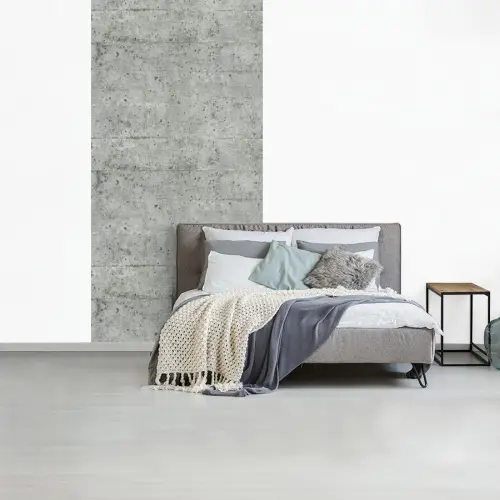 Grijs - Muur - Poriën fotobehang vinyl groot 64 -slaapkamer