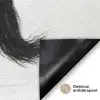 Zwart - Paard - Portret Deurmat klein -antislip_FR