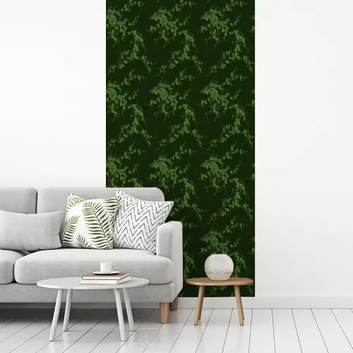 Sierlijk - Bloemen - Groen fotobehang vinyl groot 64 -woonkamer