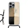 Boom - Vlakken - Takken - Kleurverloop Hoesje iPhone 16 Pro Max met koord klein -3d