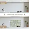 Floraal - Verweerd - Keurrijk keuken achterwand spatscherm klein 900 -voor_na_NL