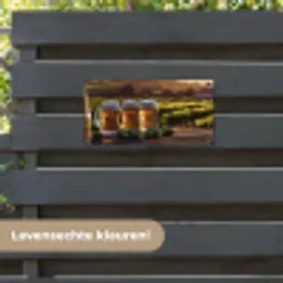 Bier - Hop - Landschap tuinposter los doek klein -sfeer3