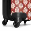Barok print rood NBS - Handbagage koffer - Kinderen Unisex middel -wiel