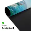 Zeilboot - Rotsen - Kust - Huizen Muismat XXL klein -sfeer2
