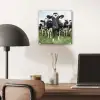 Koeien - Gras - Lente - Dieren - Weiland - Boerderij plexiglas 5mm klein -sfeer6