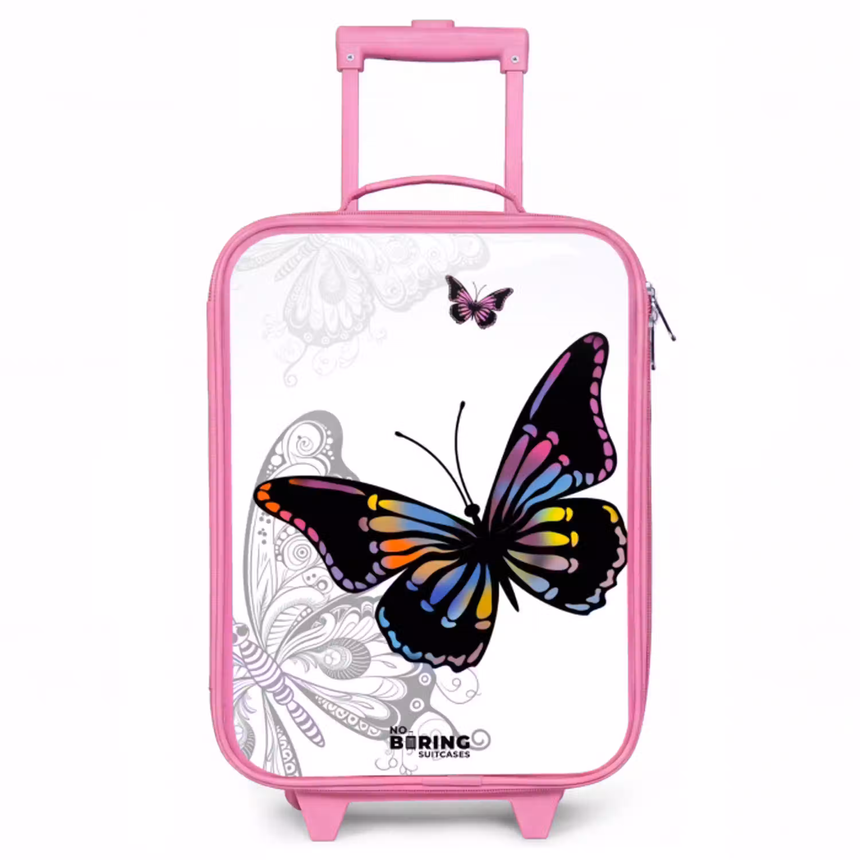Petal papillon Kinderkoffer - Roze klein -3d