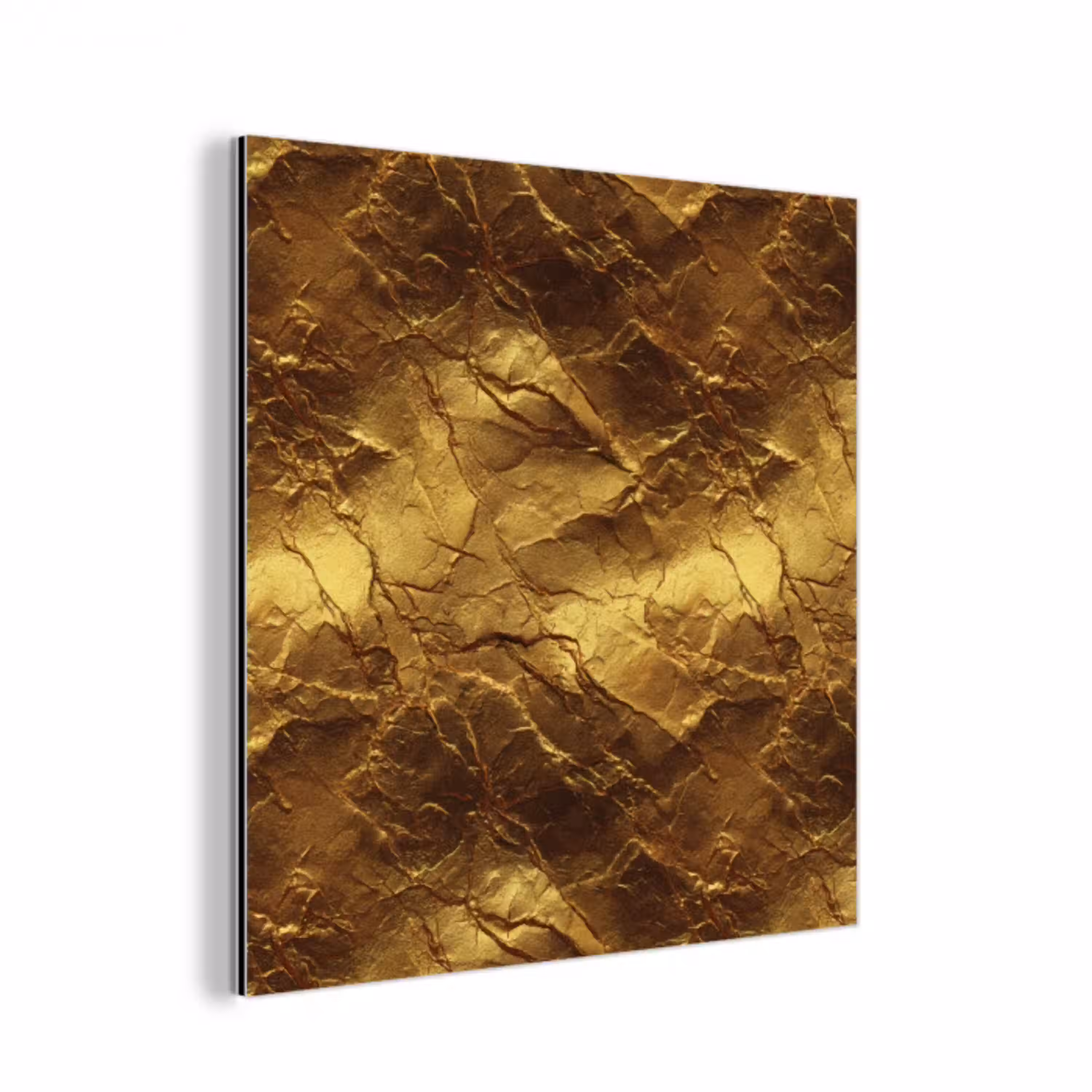 Bladgoud - Textuur  - Goud aluminium wit klein 46 -3d