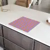 Paars - Oranje - Perzik Inductie beschermer vinyl 3mm middel 274 -sfeer8