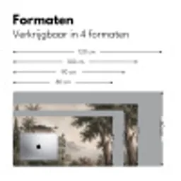 Zee - Villa - Beige Muismat XXL klein -sfeer5
