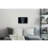 Kreeft - Delftsblauw - Schild - Stoer Muursticker klein -slaapkamer