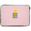 Blah - Bliksem - Roze laptophoes neopreen klein -zkaufland3dotto