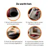 Rood - Appels - Fruit Inductie beschermer vinyl 3mm klein -zzzzzzz-td-werking