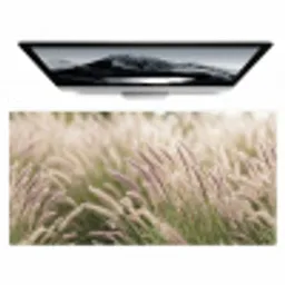 Gras - Close up - Groen Muismat XXL klein -zzz3d