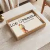 Ice cream - Softijs - Kleurrijk - Kers Dienblad Rechthoek middel -sfeer1