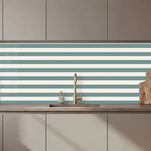 Strepen - Modern - Blauw keuken achterwand 2 middel 871 zz_3dshopping