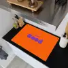 See the good - Paars - Oranje - Smiley Inductie beschemer met haakjes klein -sfeer1