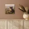 Koala - Bladeren - Ochtendlicht aluminium wit klein -sfeer4